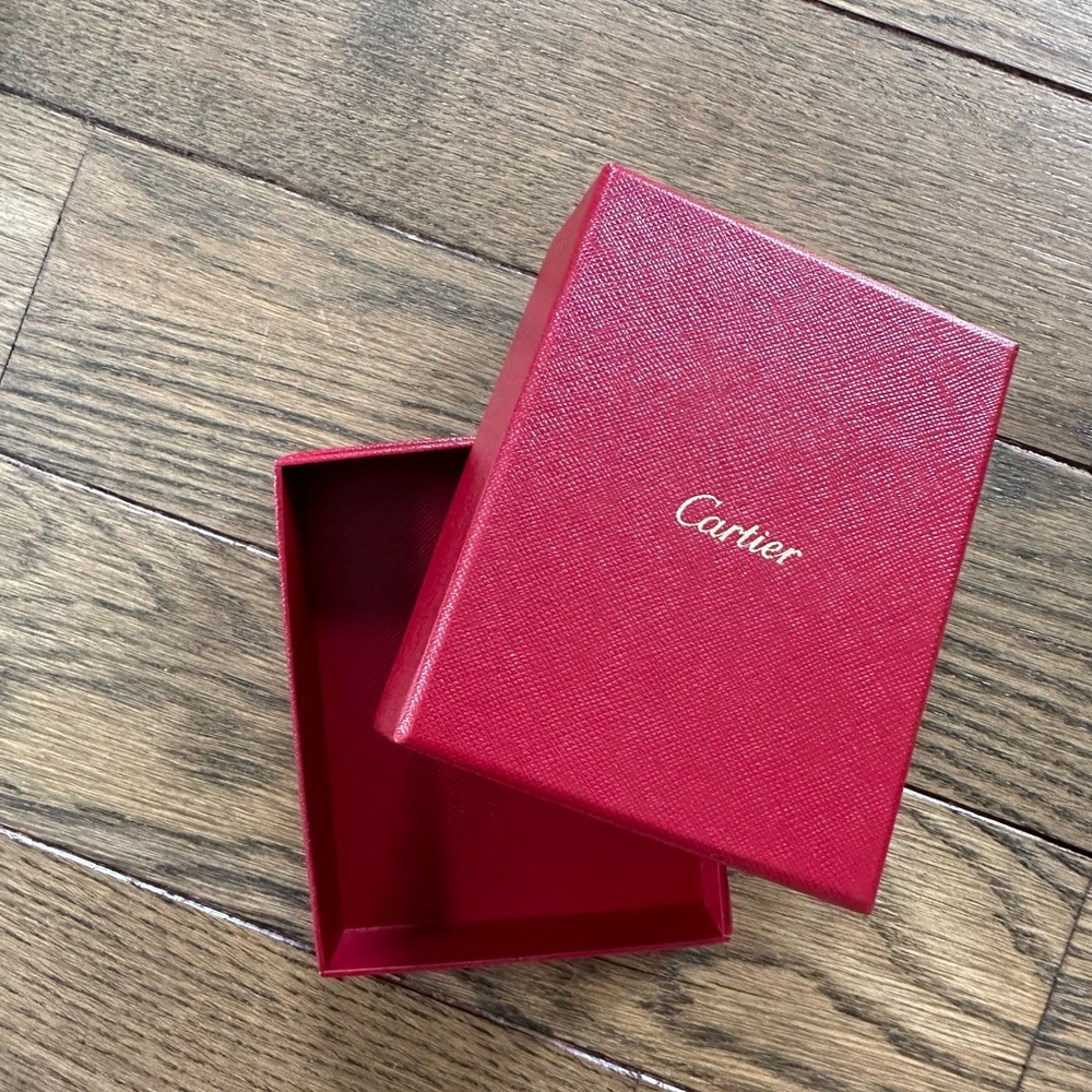 Cartier ring box